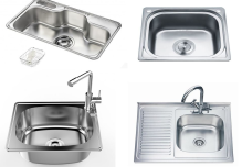 Bảng báo giá chậu rửa chén inox 1 hộc và 2 hộc