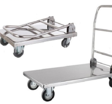 Xe đẩy inox theo yêu cầu - Gia công chuyên nghiệp