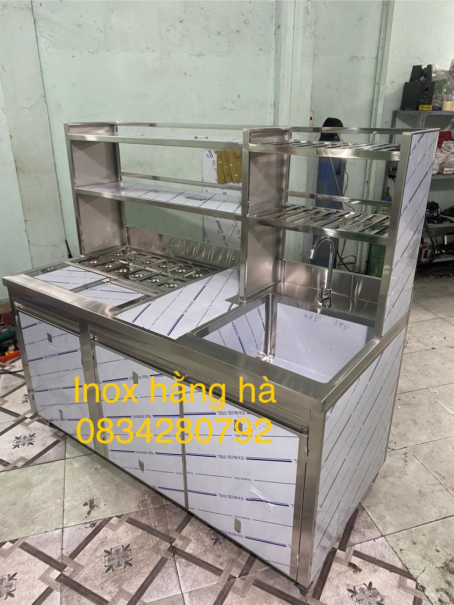 Quầy Pha Chế, Quầy Pha Chế Inox giá rẻ Bình Dương