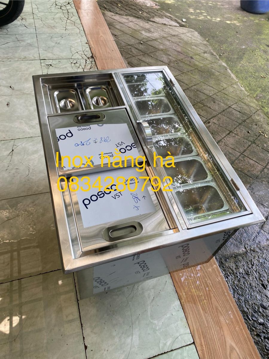 Thùng đá inox, Thùng đá inox giá rẻ Bình Dương