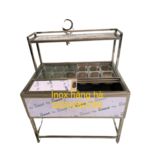 Thùng đá inox lớn 