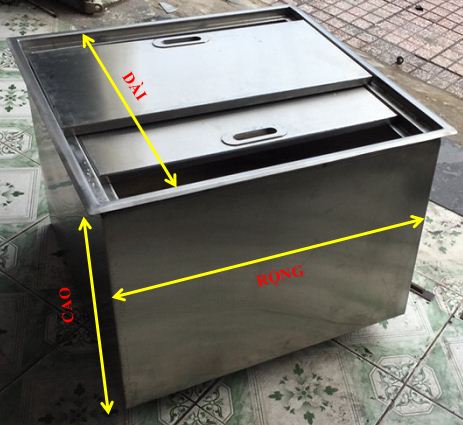 Thùng đá inox, Thùng đá inox giá rẻ Bình Dương