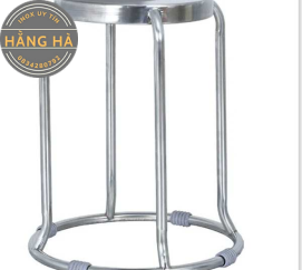 Ghế Inox mặt tròn