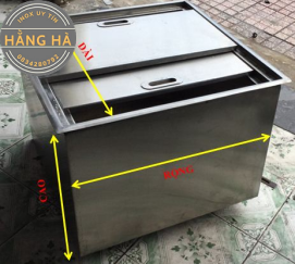THÙNG ĐÁ INOX 304 ÂM BÀN GIÁ RẺ