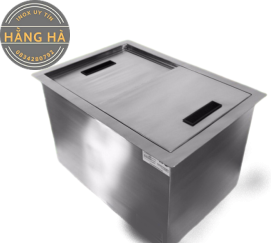 Thùng đá inox 1 ngăn 